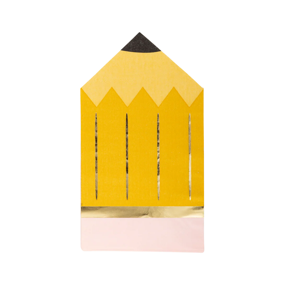 Pencil Cocktail Napkins