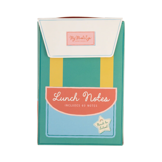Back To School Lunchbox Notes