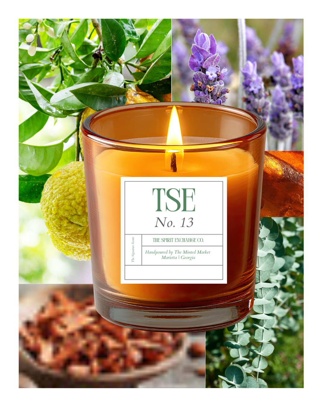The Spirit Exchange Co. Signature Scent - TSE No.13 Candle by Minted Market