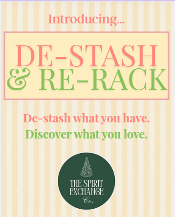 De-Stash Re-Rack Canvas or Tile Submission