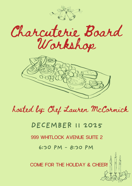 Charcuterie Board Workshop - December 11 | 2025