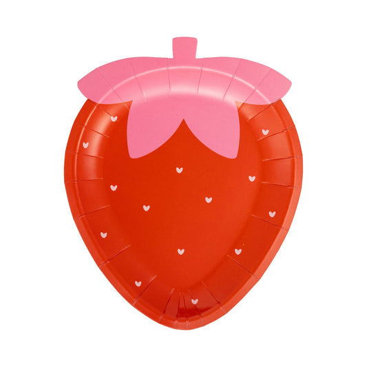 PLPL1943 - Strawberry Paper Plate (8 ct)
