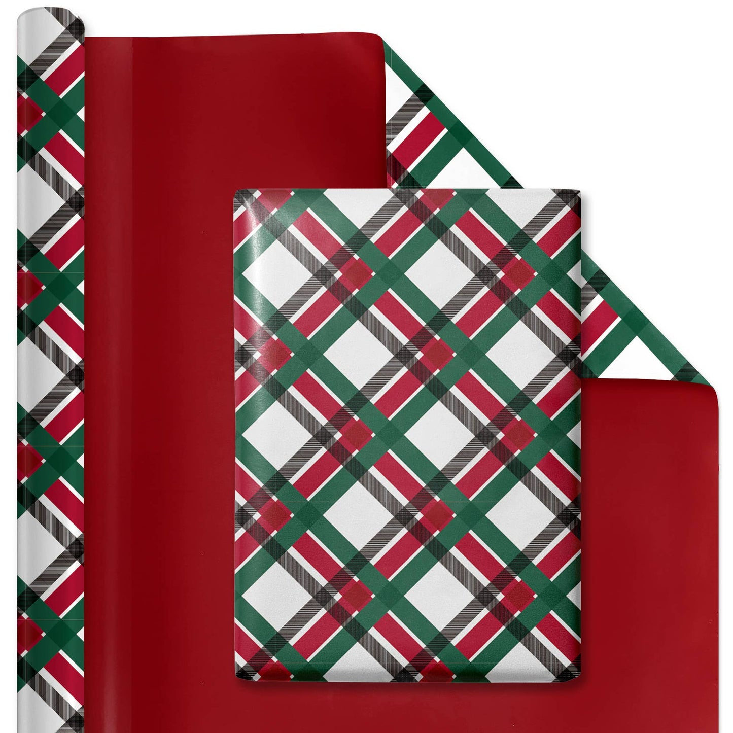 30" x 10' Wrapping Paper Bundle (4-pack) | Vintage Christmas