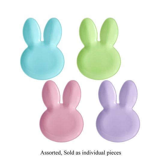 Easter Melamine 10" Bunny Plate (4 Colors)