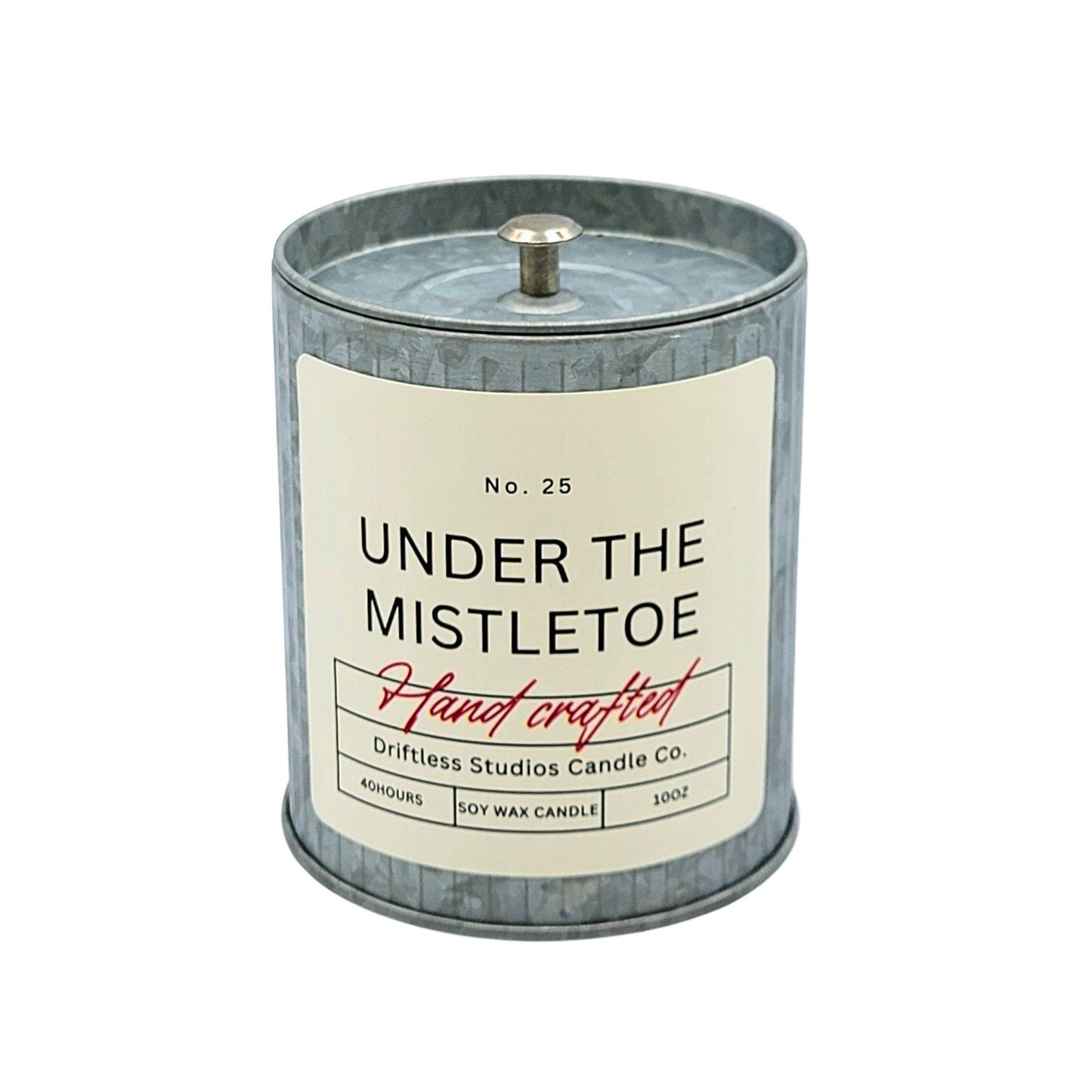 Under the Mistletoe Farmhouse Holiday Candles - Christmas