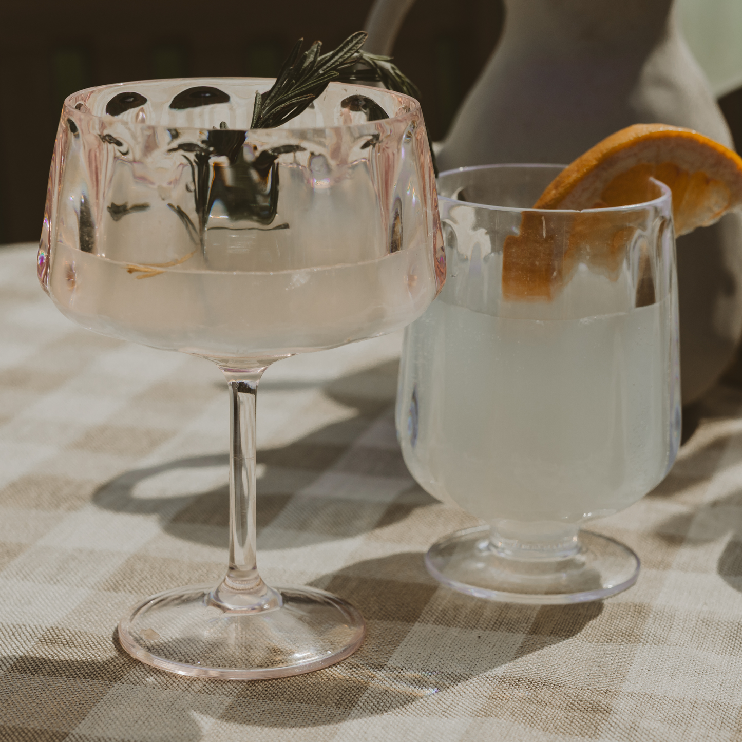 Outdoor Plastic Goblet Drinkware