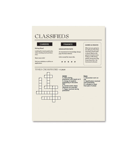 Graduation Times Greeting Card