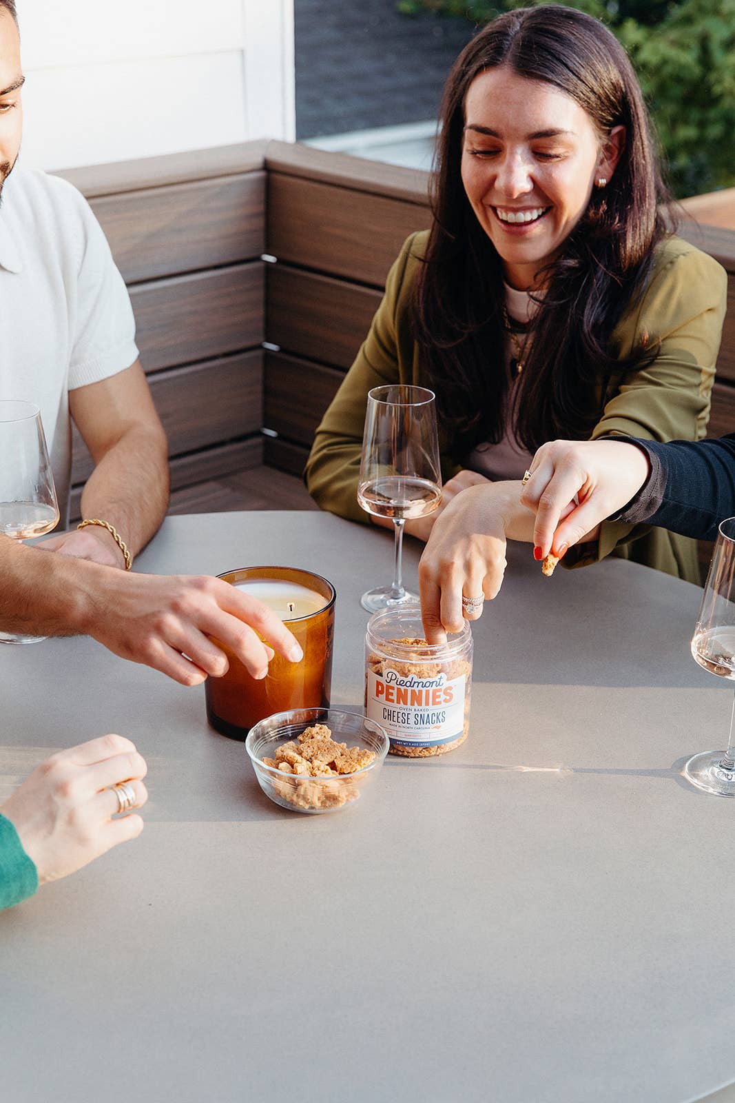 Cheddar Cheese Crackers, Gift Jars (8)