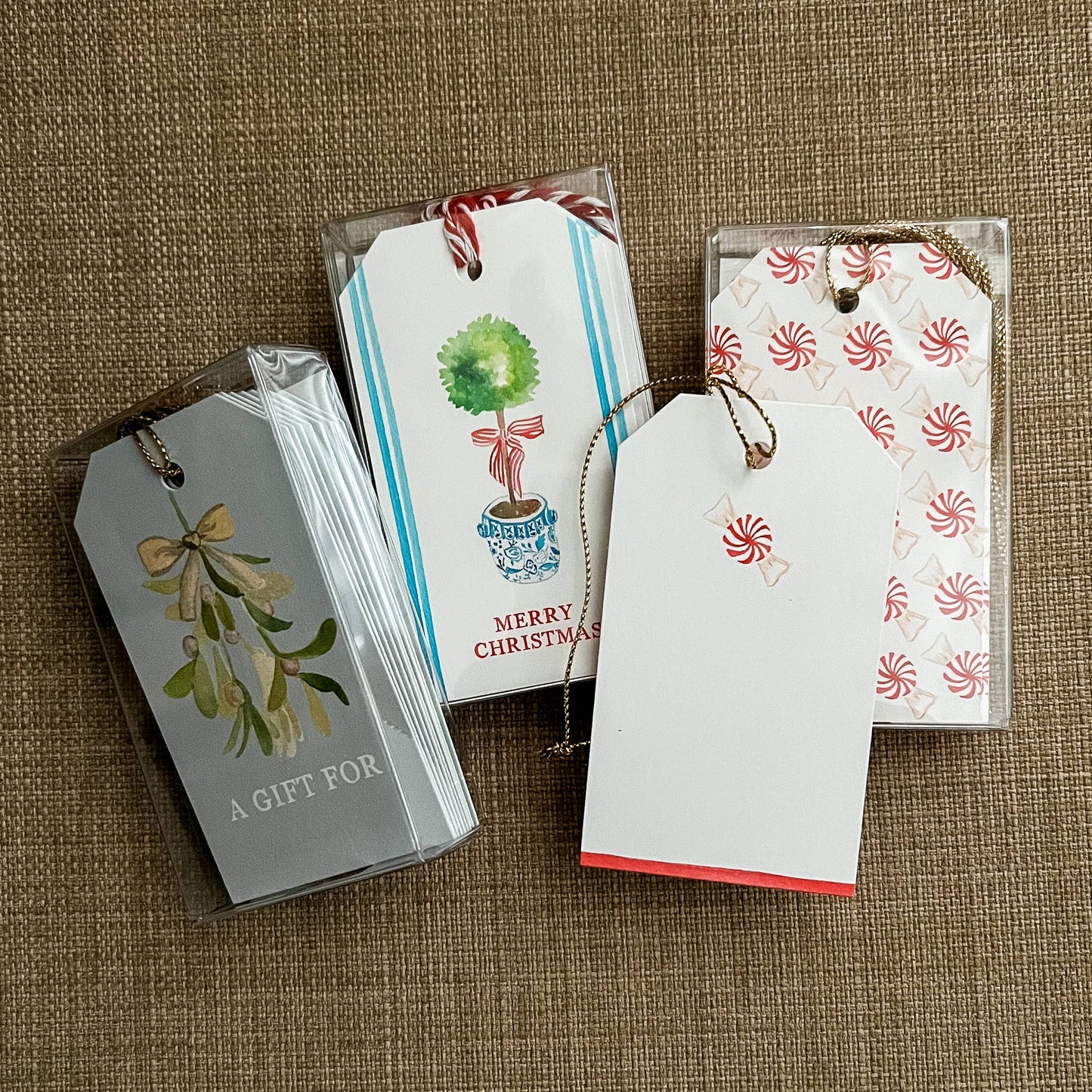 Topiary Gift Tag - Set of 12