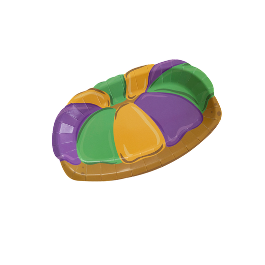 King Cake Plate
