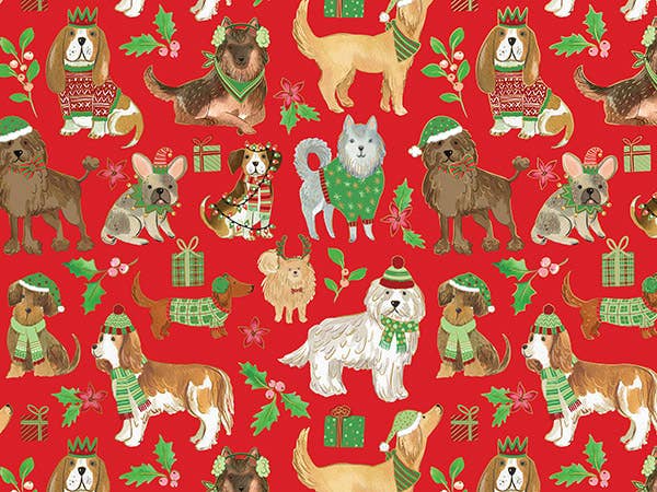 Jillson Roberts 30" x 104' Holiday Gift Wrap Rolls
