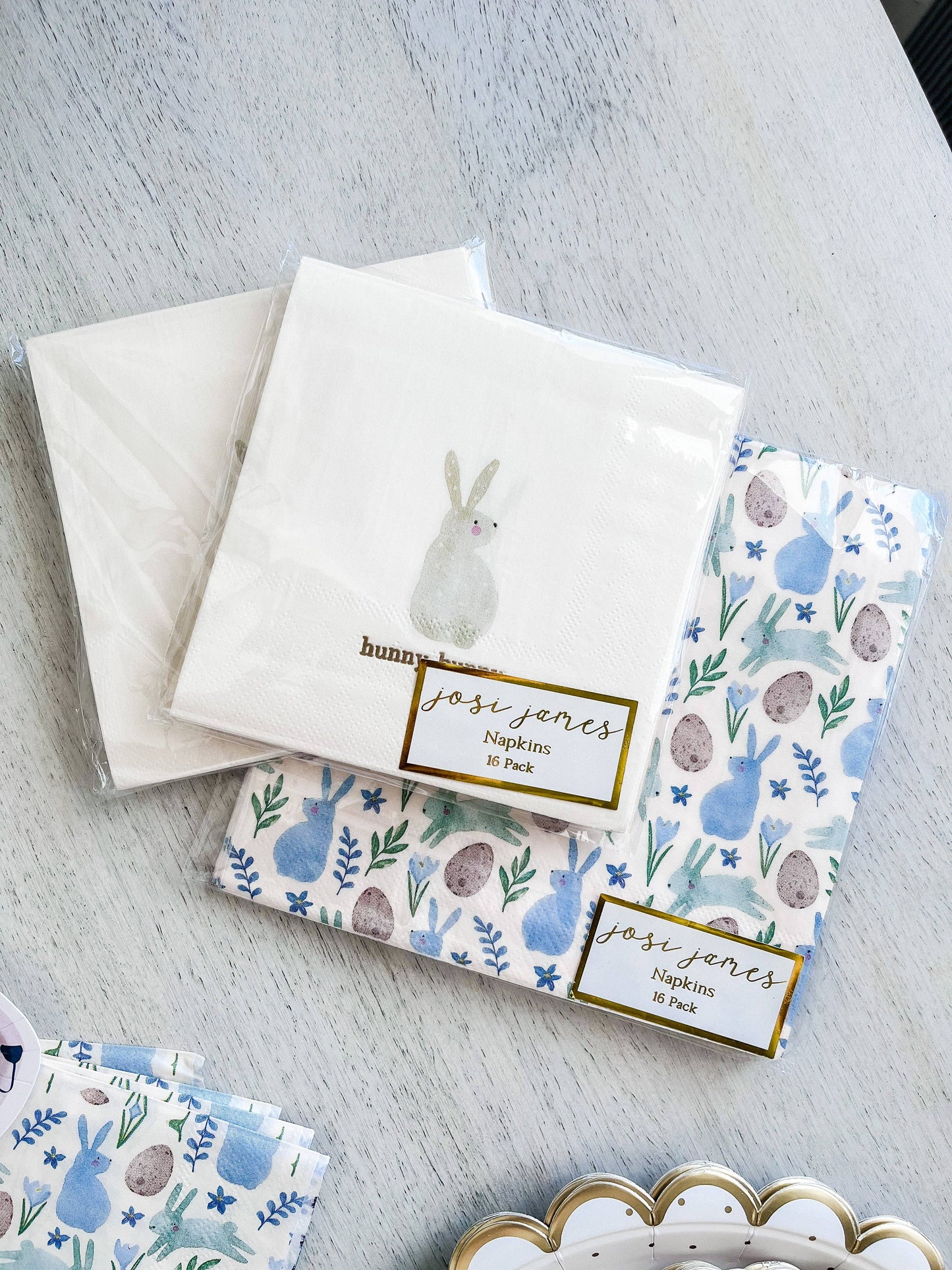 Bunny Napkins, Large