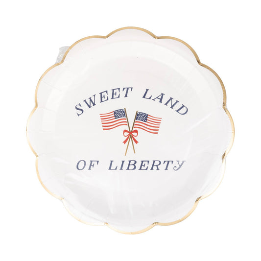 PLPL1042 - Liberty Plate (8 ct)