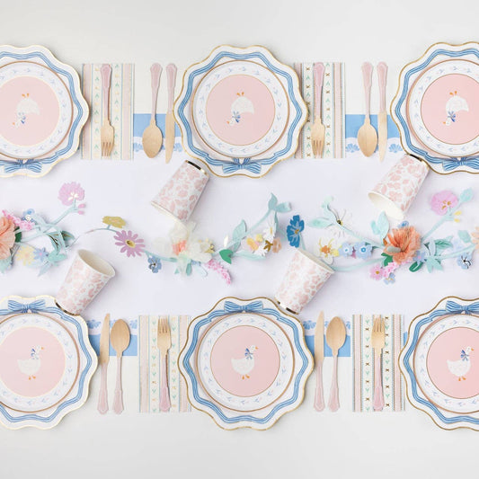 PETAL PINK SWEET GOOSE SMALL PLATES