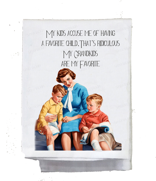 Sassy Girl, My kids accuse me of having a favorite child
