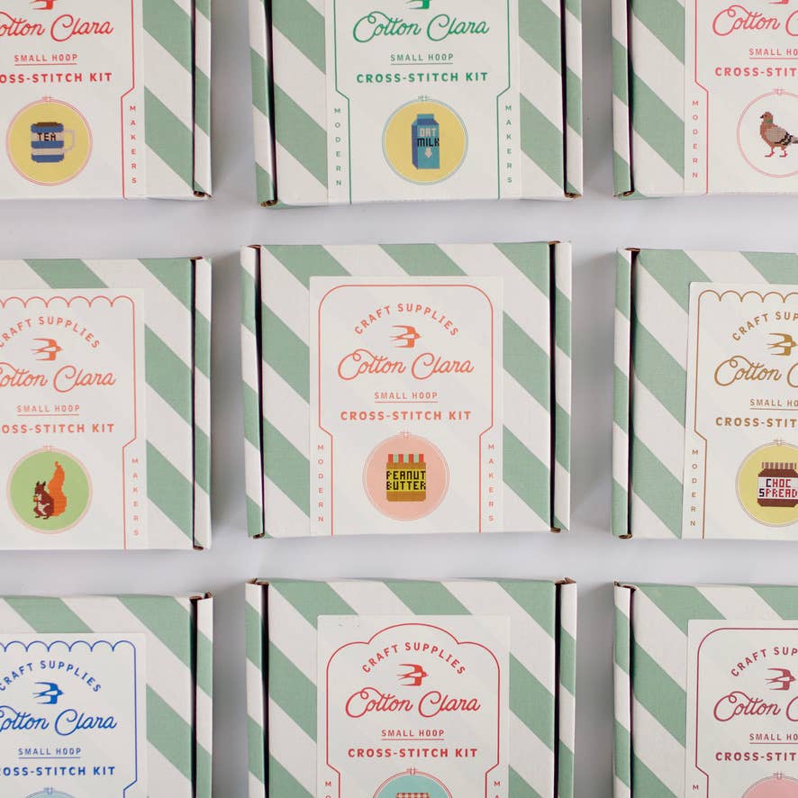 Beginner Bumble Bee Cross Stitch Kit