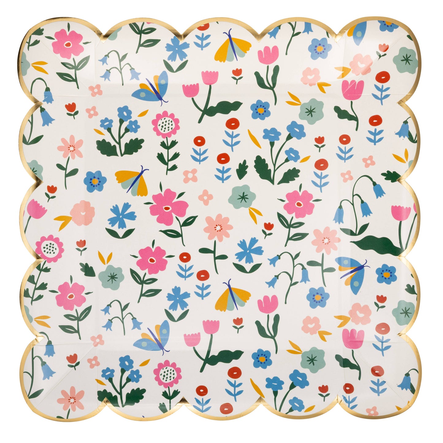 FLR1241 - Floral Pattern Plate