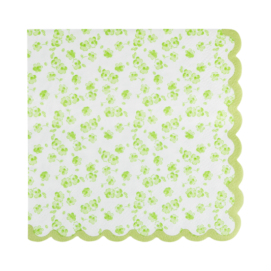 PLNP2101 - Ditsy Floral Cocktail Napkin Set (24ct)