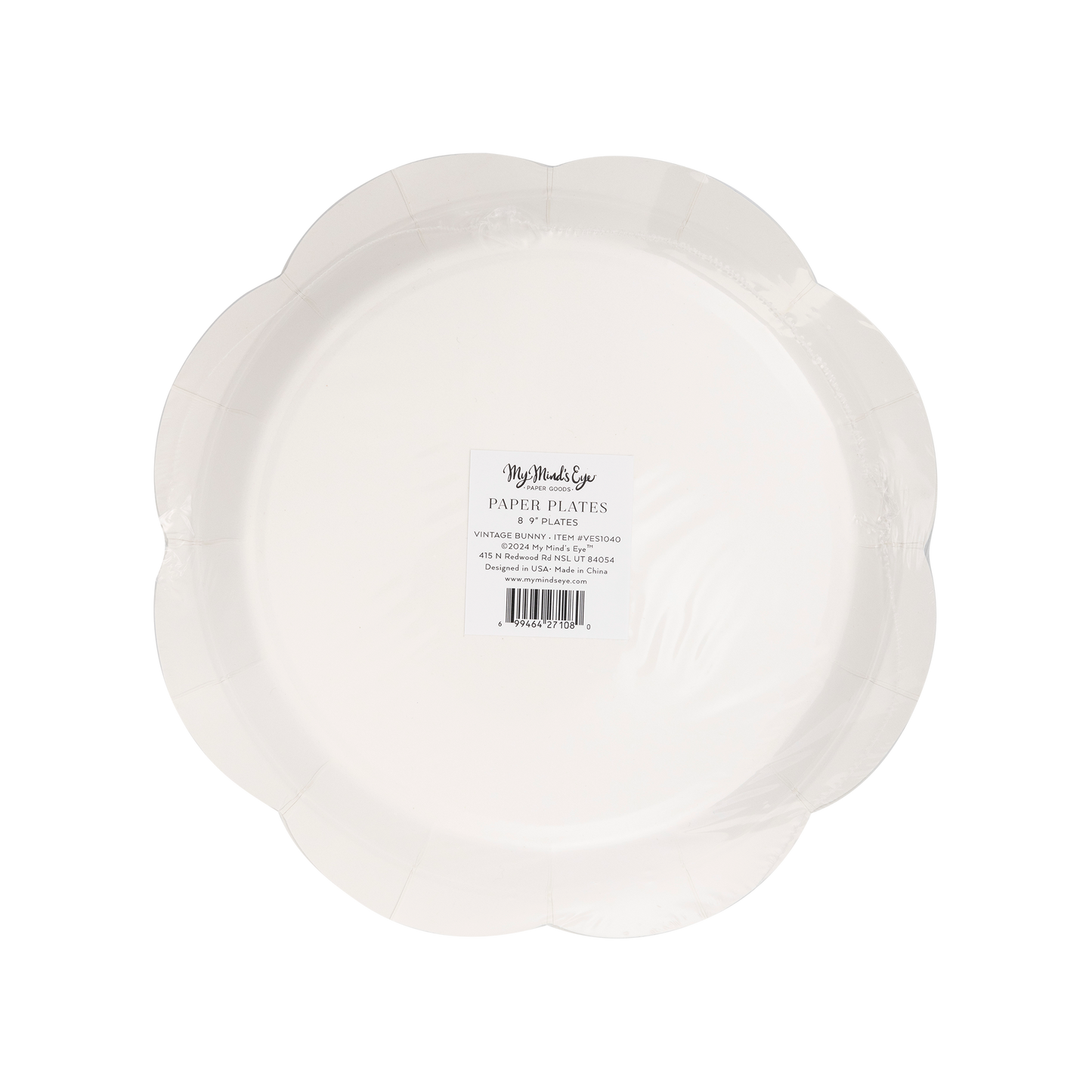 VES1040 - Vintage Easter Paper Plate