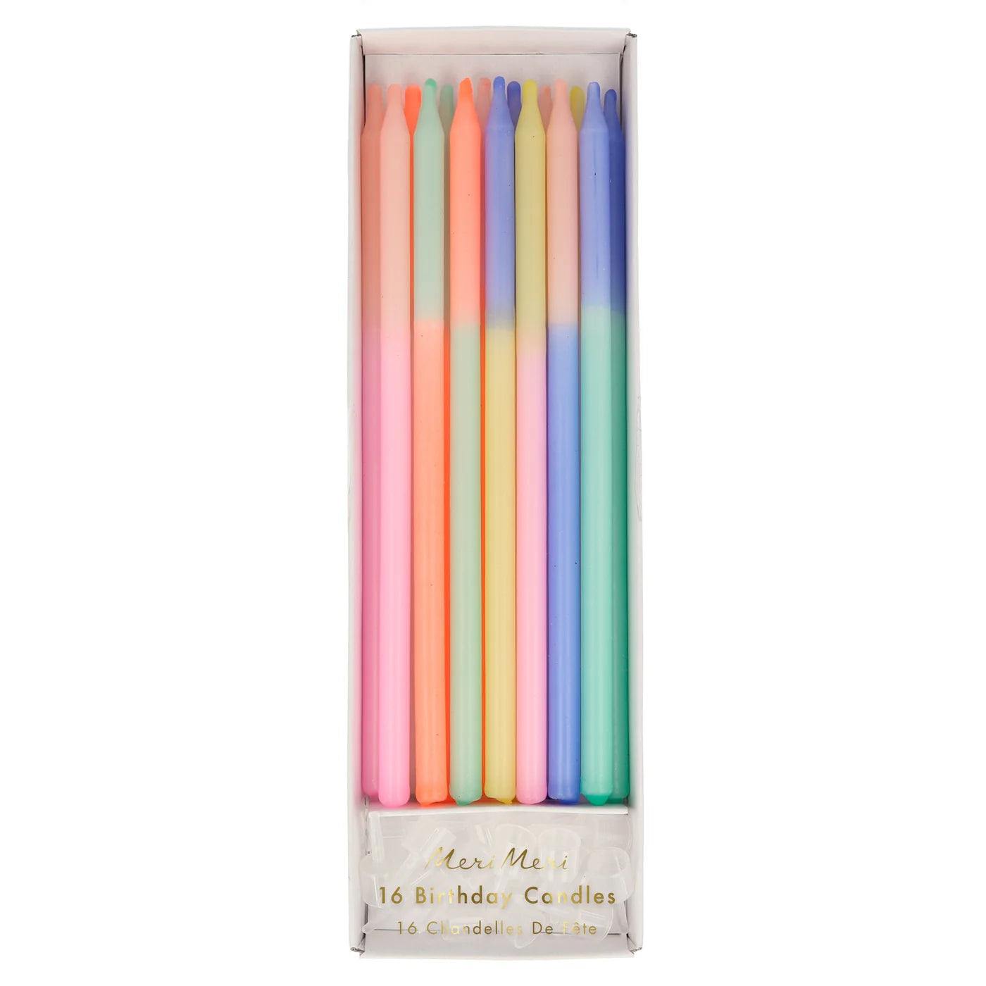 Meri Meri Multi Colour Block Candles