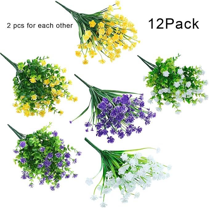 UV Resistant Artificial Flower Bundles