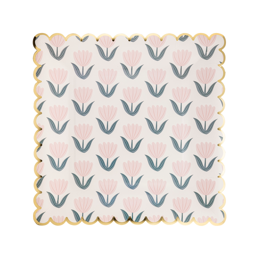 PLPL250 - Tulips Paper Plate