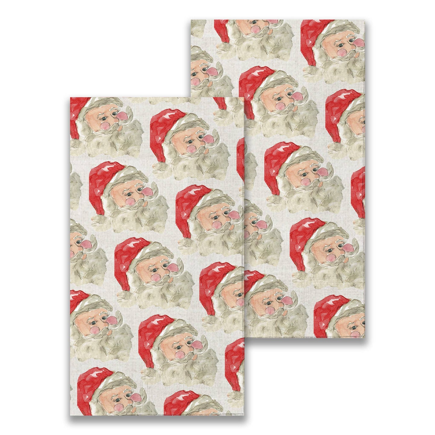 Santa with Red Hat Guest Towel