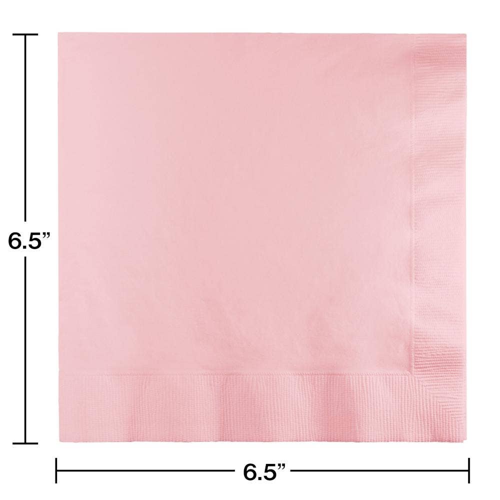 Bulk Classic Pink Luncheon Napkin 2ply (600 per Case)