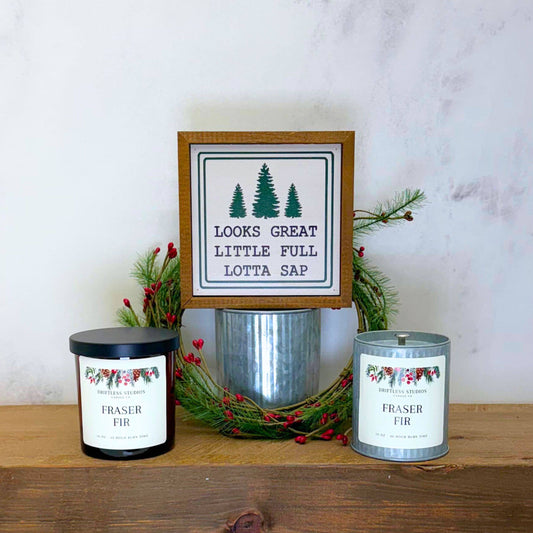 Fraser Fir Candle Christmas Candles - Holiday Decorations