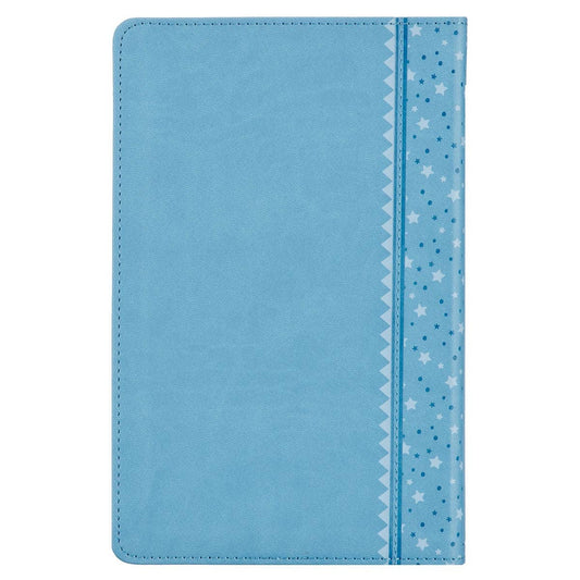 Bible NLT Infant Faux leather, Blue