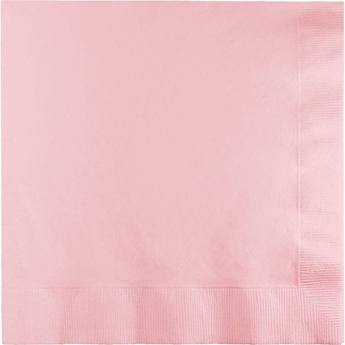 Classic Pink Dinner Napkins 3 Ply, 25/Pkg