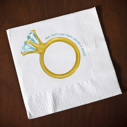 SATC And Just Like That Bride Party Napkins 
