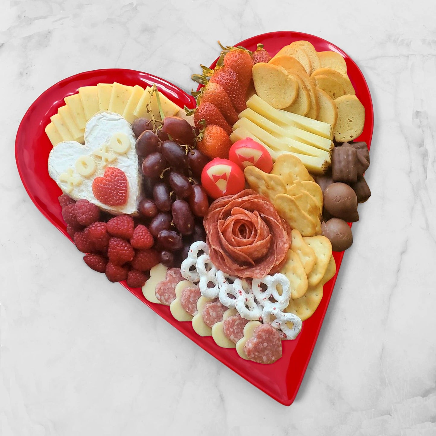 Heart 14" Melamine Serving Platter