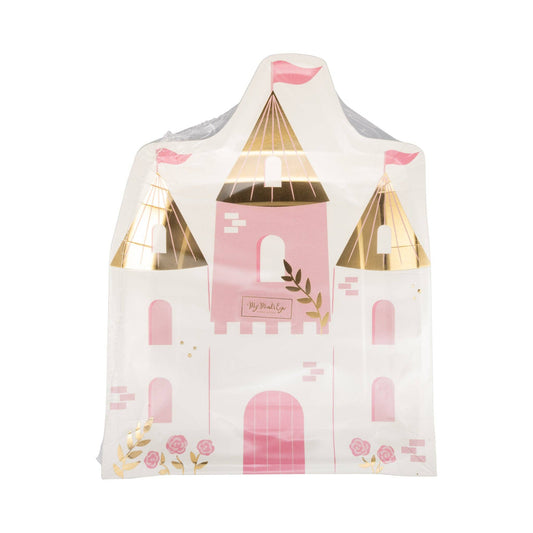 PLPRN45 - Princess Castle Shaped Paper Plate (8ct)