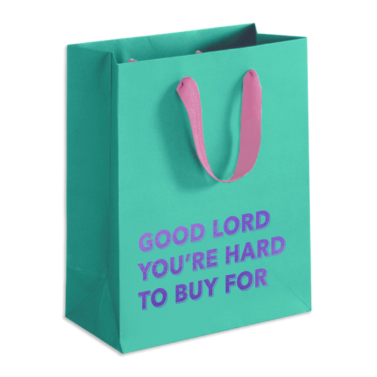 Hard to Buy For Gift Bag (Aqua)