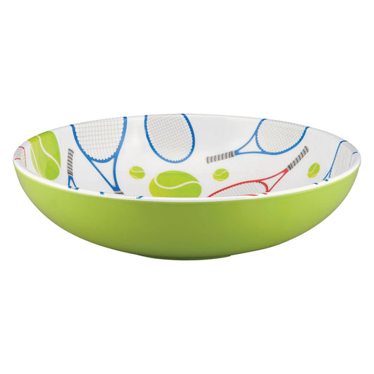Tennis Melamine 11 7/8" Serving Bowl