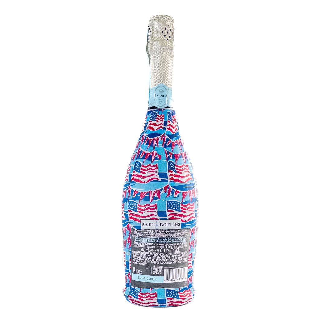 Beau Bottles Stars and Stripes - Prosecco Collection