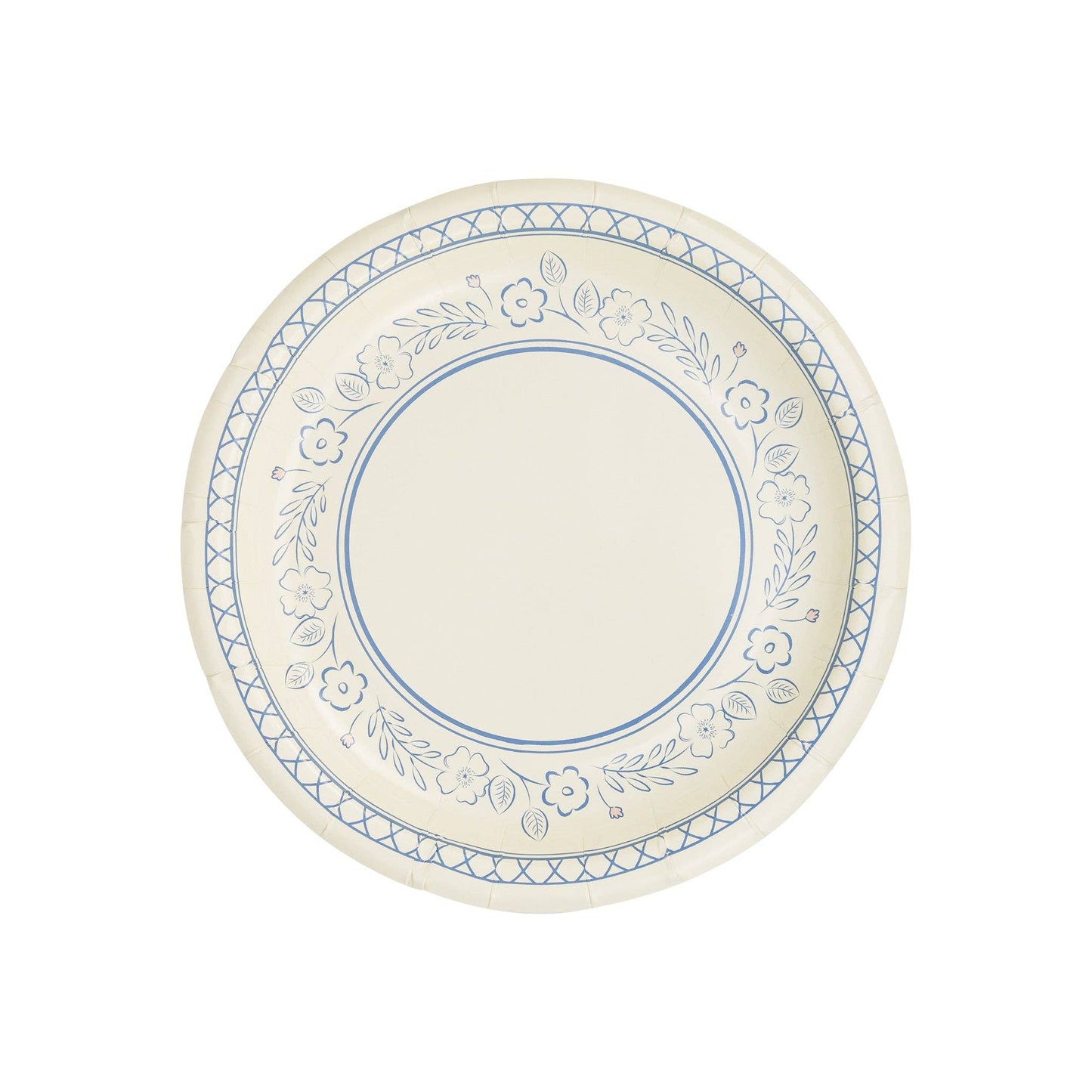 PEM1040 - Pembroke Floral 7" Paper Dessert Plate