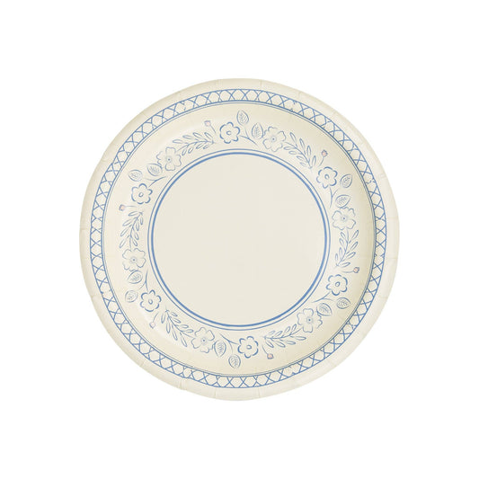 PEM1040 - Pembroke Floral 7" Paper Dessert Plate
