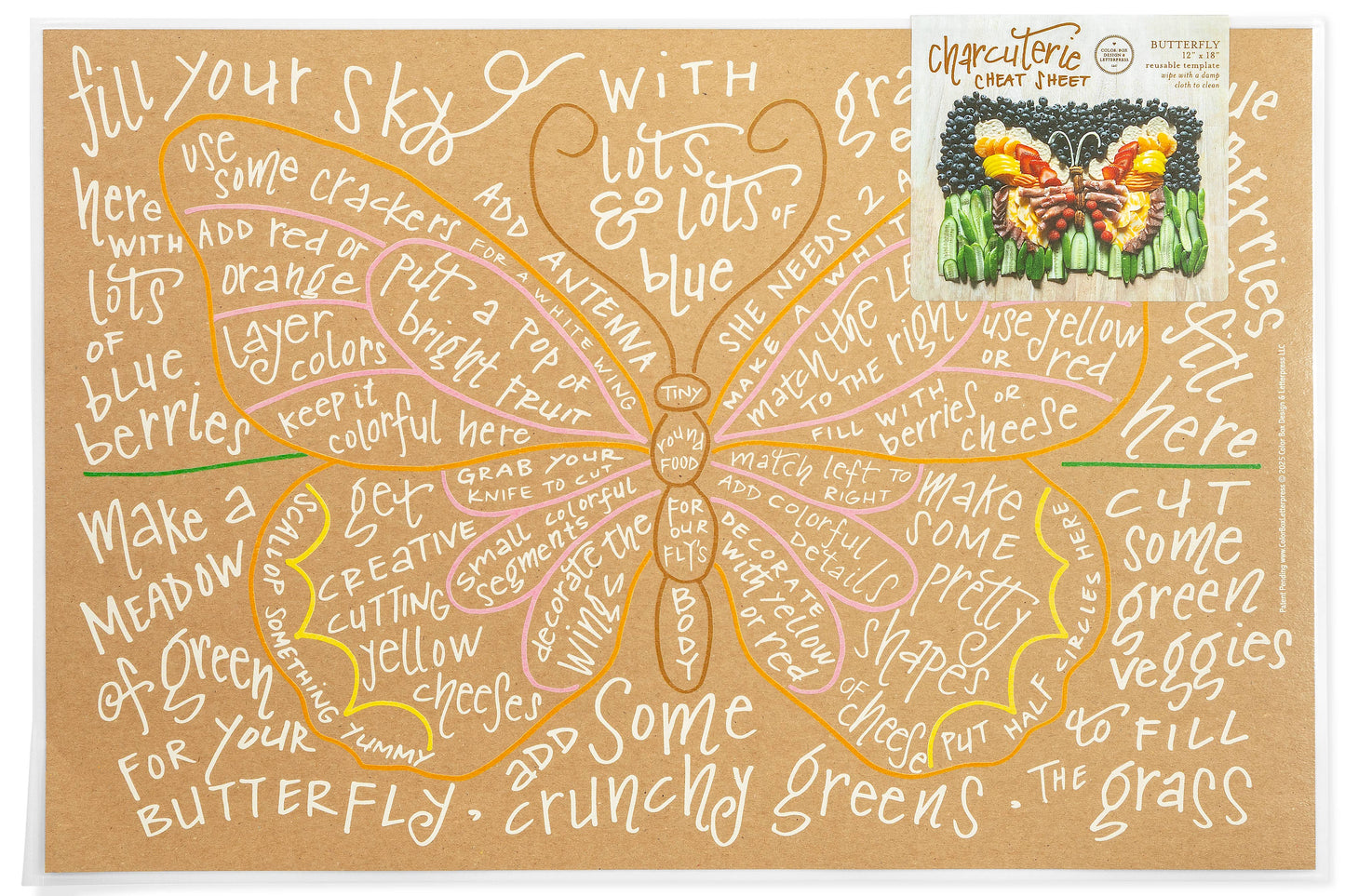 Charcuterie Cheat Sheet | Butterfly