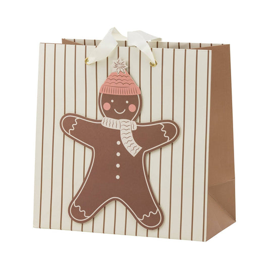 Gingerbread Christmas Gift Bag Set