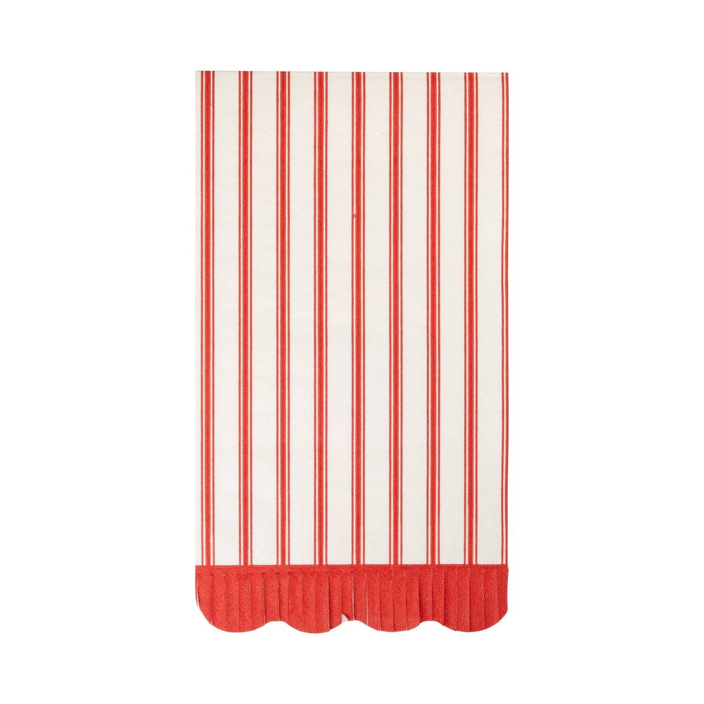 Red Striped Dinner Napkin
