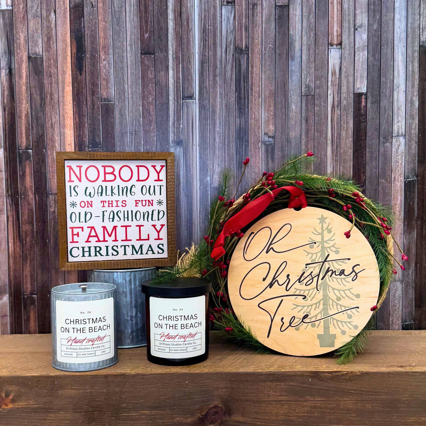 Christmas On The Beach Wholesale Candles - Holiday Decor