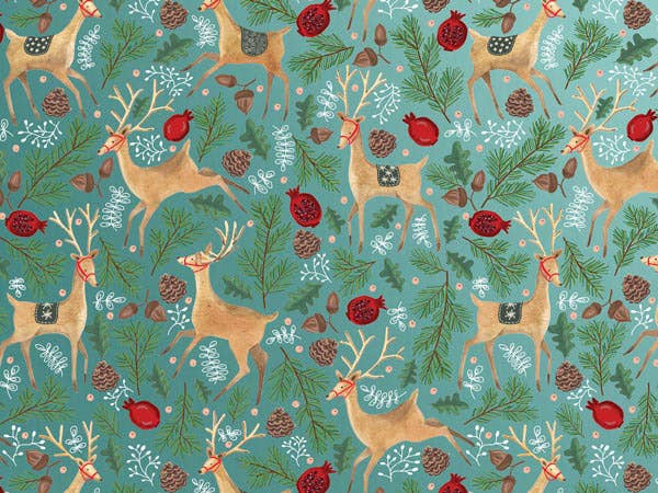 Jillson Roberts 30" x 104' Holiday Gift Wrap Rolls