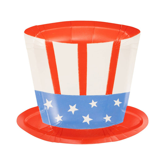 USA1240 - Uncle Sam Hat Paper Plate