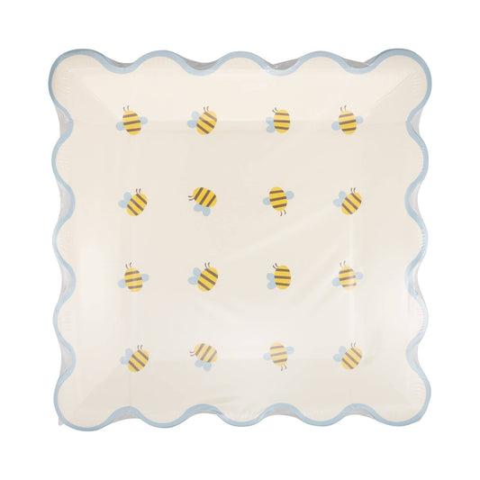 PLPL2161 - Bees Paper Plate (8ct)