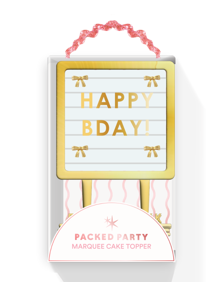 Lovely Little Letterboard Customizeable Cake Topper