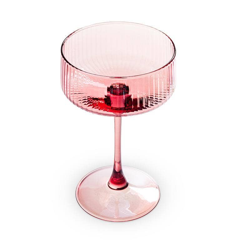 Lustre Tight Optic Cocktail Coupe- Assorted-6.5"H(9oz)