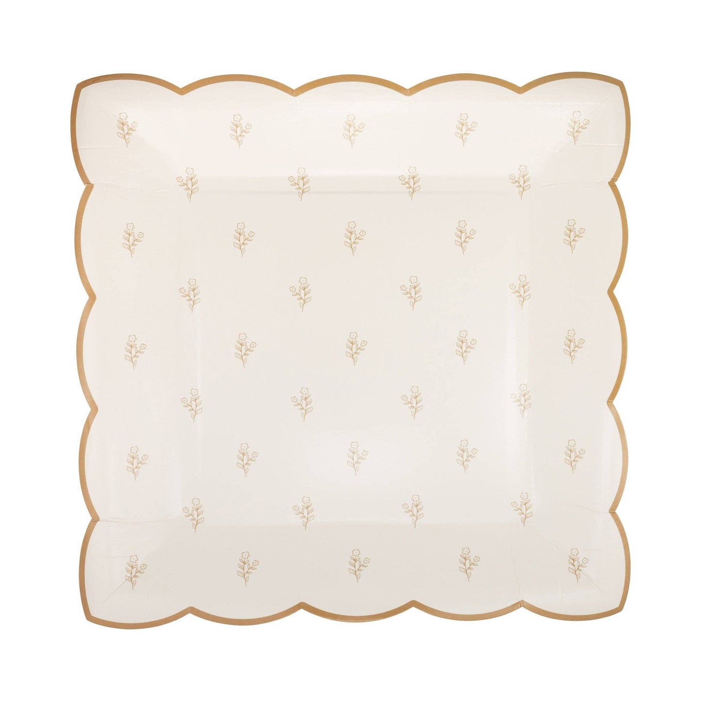 PLPL2100 - Small Floral Paper Plate (8ct)