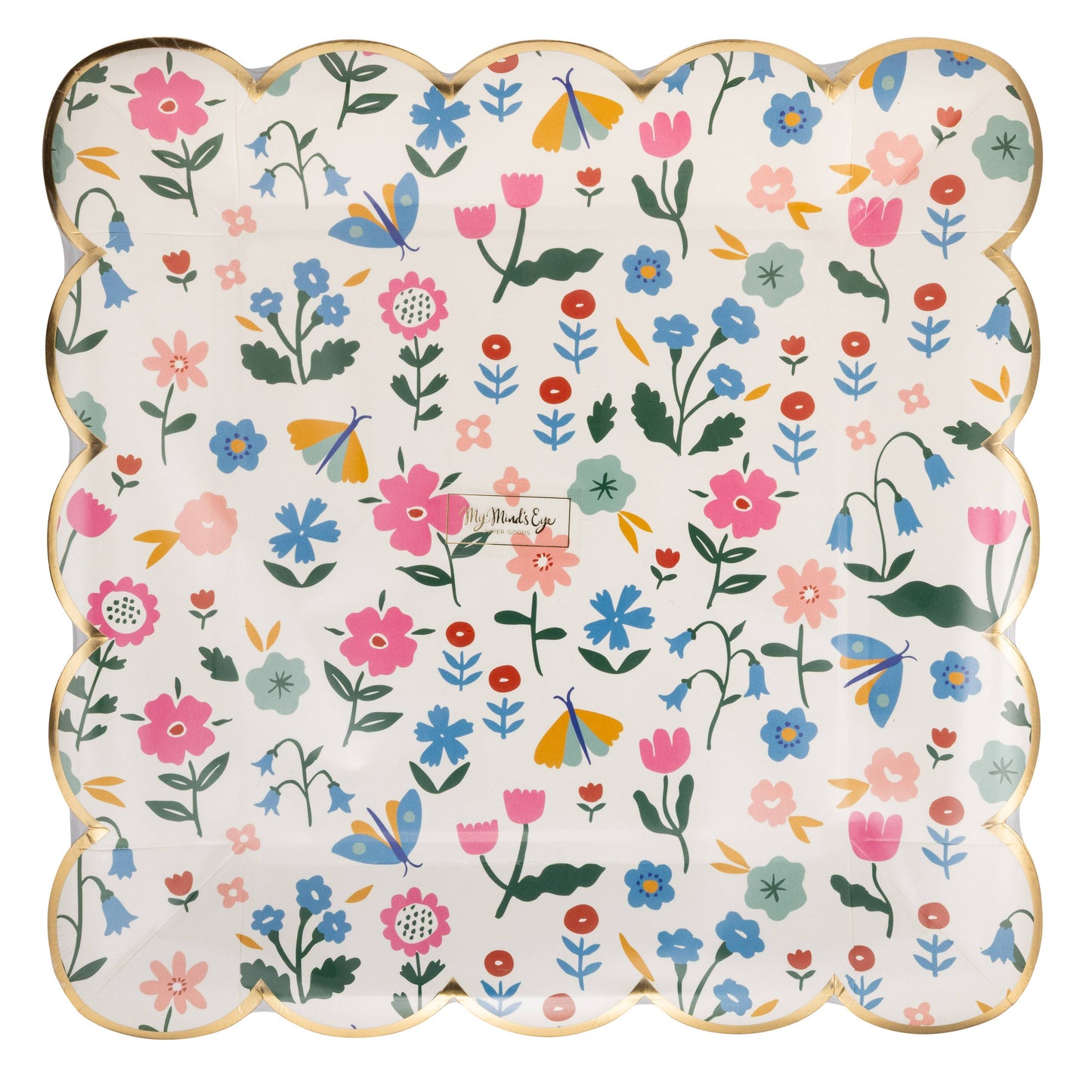 FLR1241 - Floral Pattern Plate